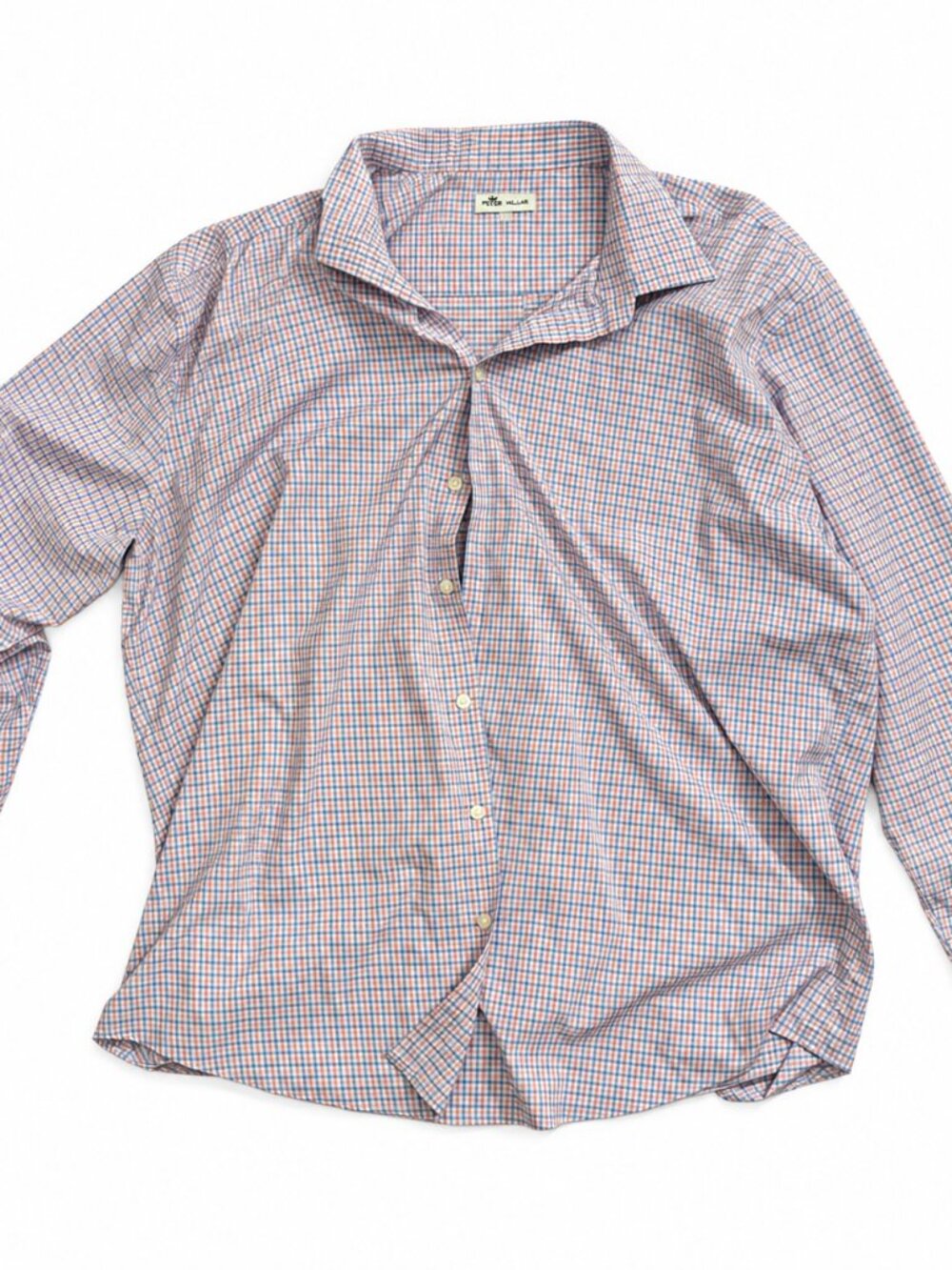 Peter Millar Summer Comfort plaid shirt XXL